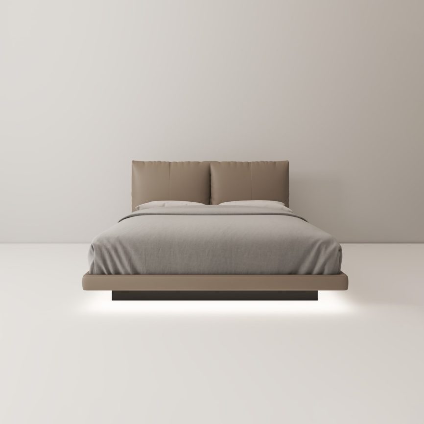 1.8-leather bed-C1133