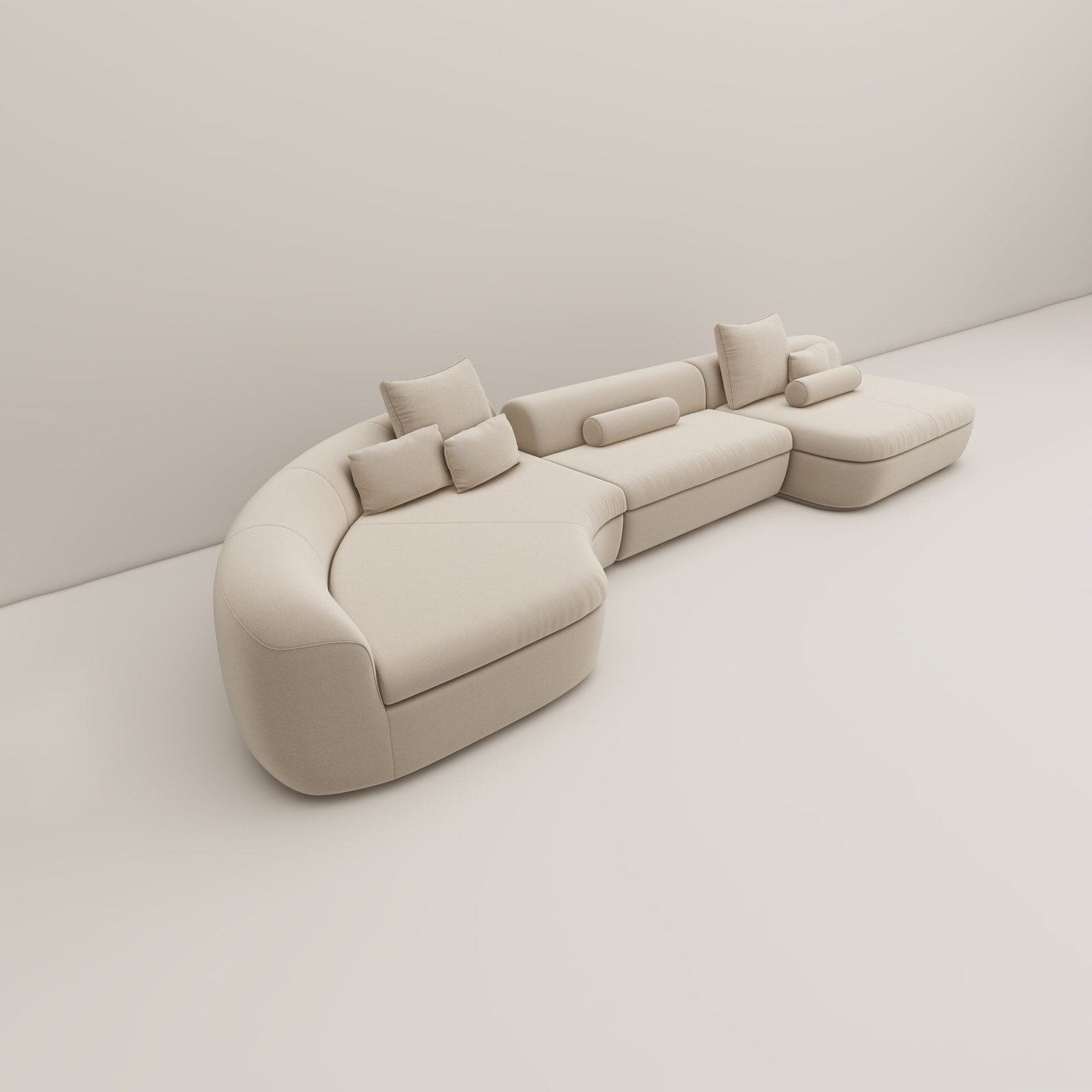 Sofa-LD141A sofa-white - Image 2