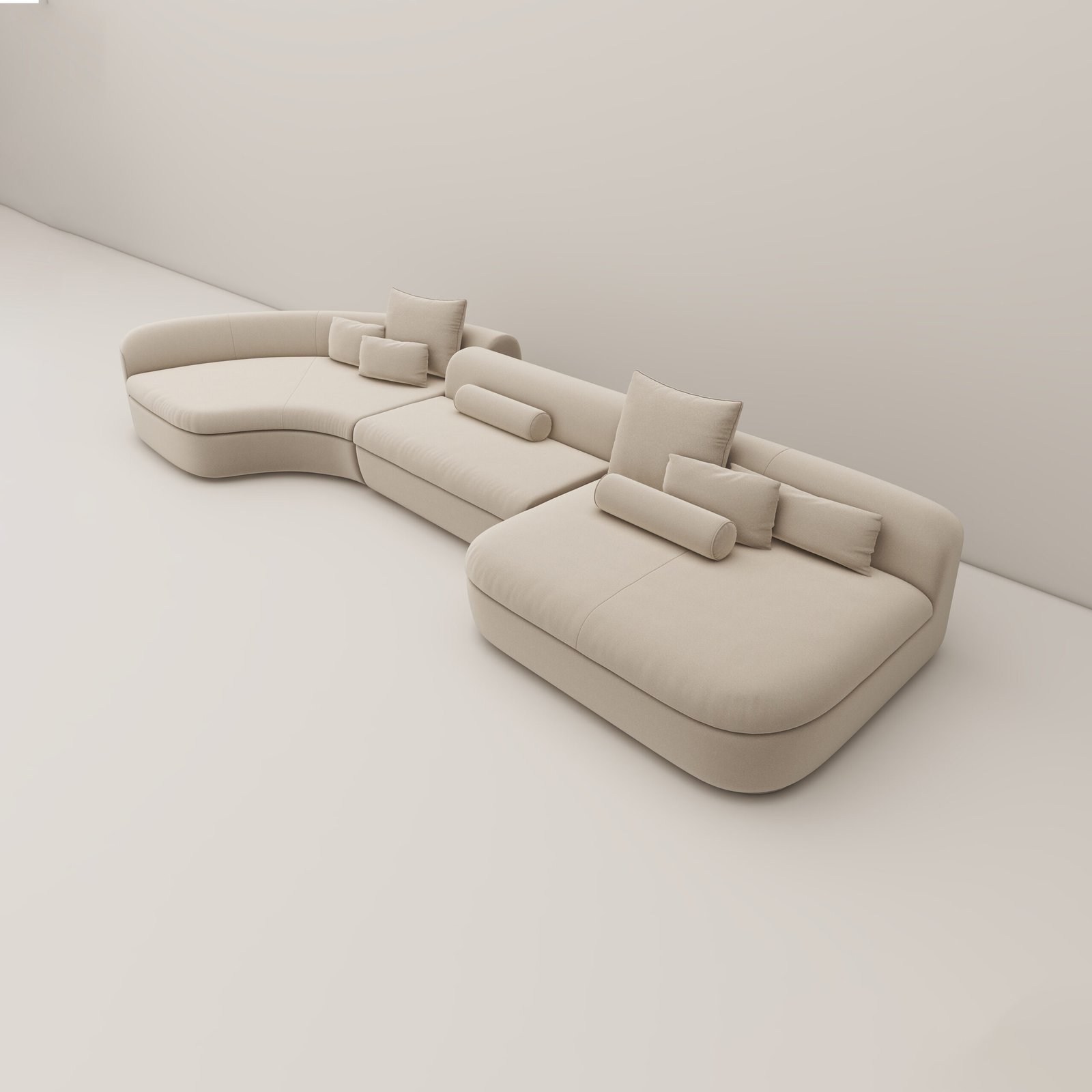 Sofa-LD141A sofa-white - Image 3